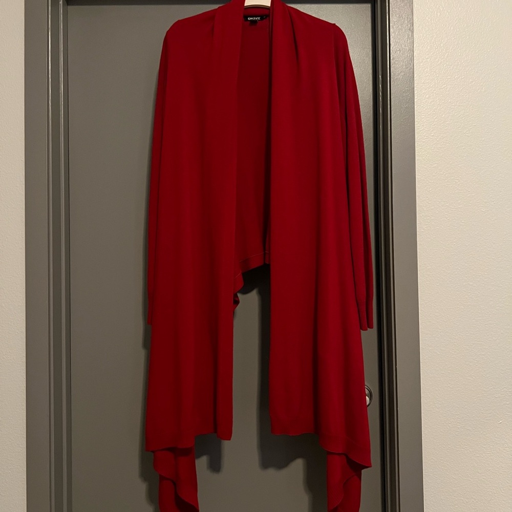 Elegant Red Women's DKNY Sweater
